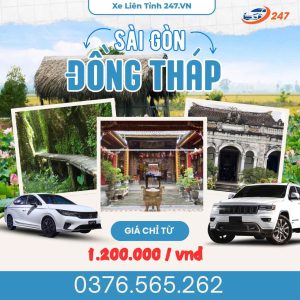 Thuê xe sài gòn đi đồng tháp giá rẻ
