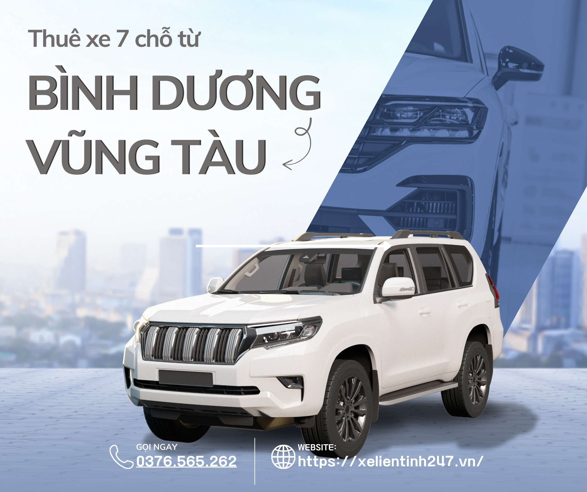 Thuê Xe 7 Chỗ Từ Bình Dương Đi Vũng Tàu Giá Rẻ - Gọi Ngay!