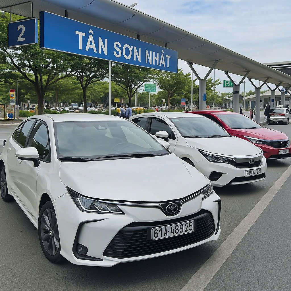 Dịch Vụ Thuê Xe Sân Bay TPHCM Có Những Loại Xe Nào