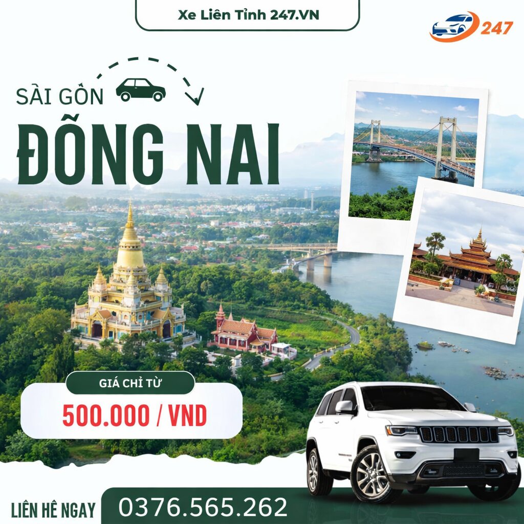 Thuê xe Hồ Chí Minh đi Đồng Nai