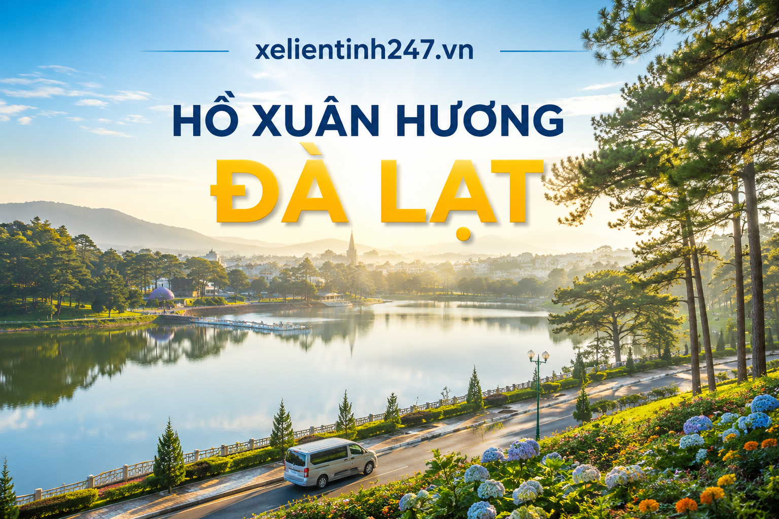 Ảnh minh họa Hồ Tuyền Lâm Đà Lạt
