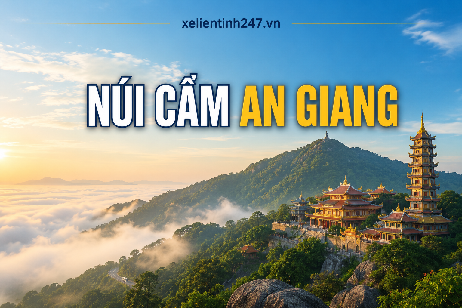 Núi Cấm An Giang, điểm du lịch vùng Bảy Núi nổi bật