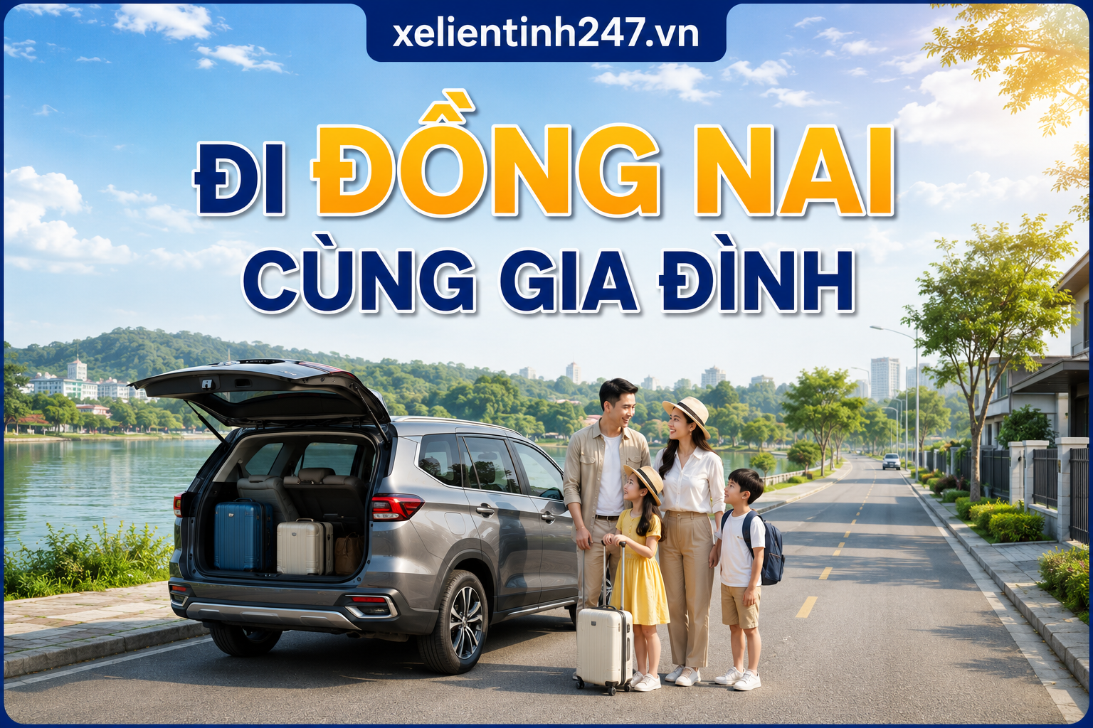 Gia đình thuê xe 7 chỗ đi Đồng Nai từ TP.HCM