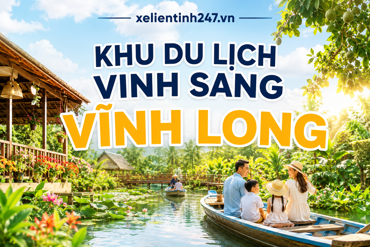 Ảnh minh họa khu du lịch Vinh Sang Vĩnh Long