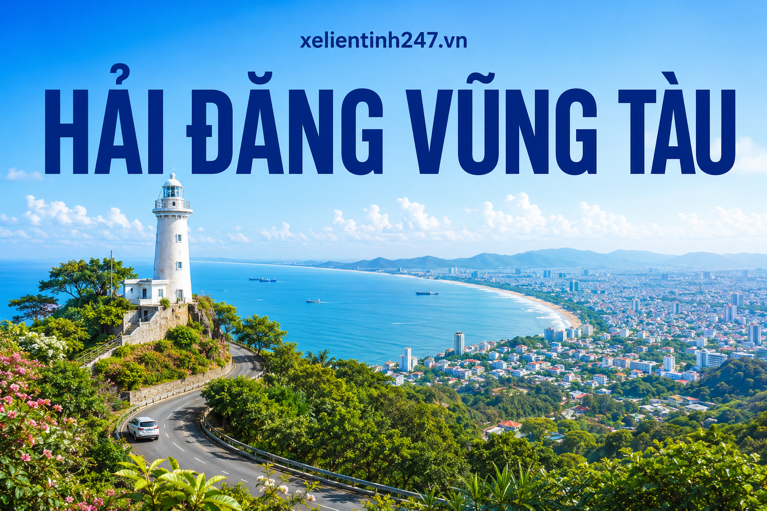 Hải Đăng Vũng Tàu là điểm ngắm cảnh và check-in được nhiều du khách yêu thích.
