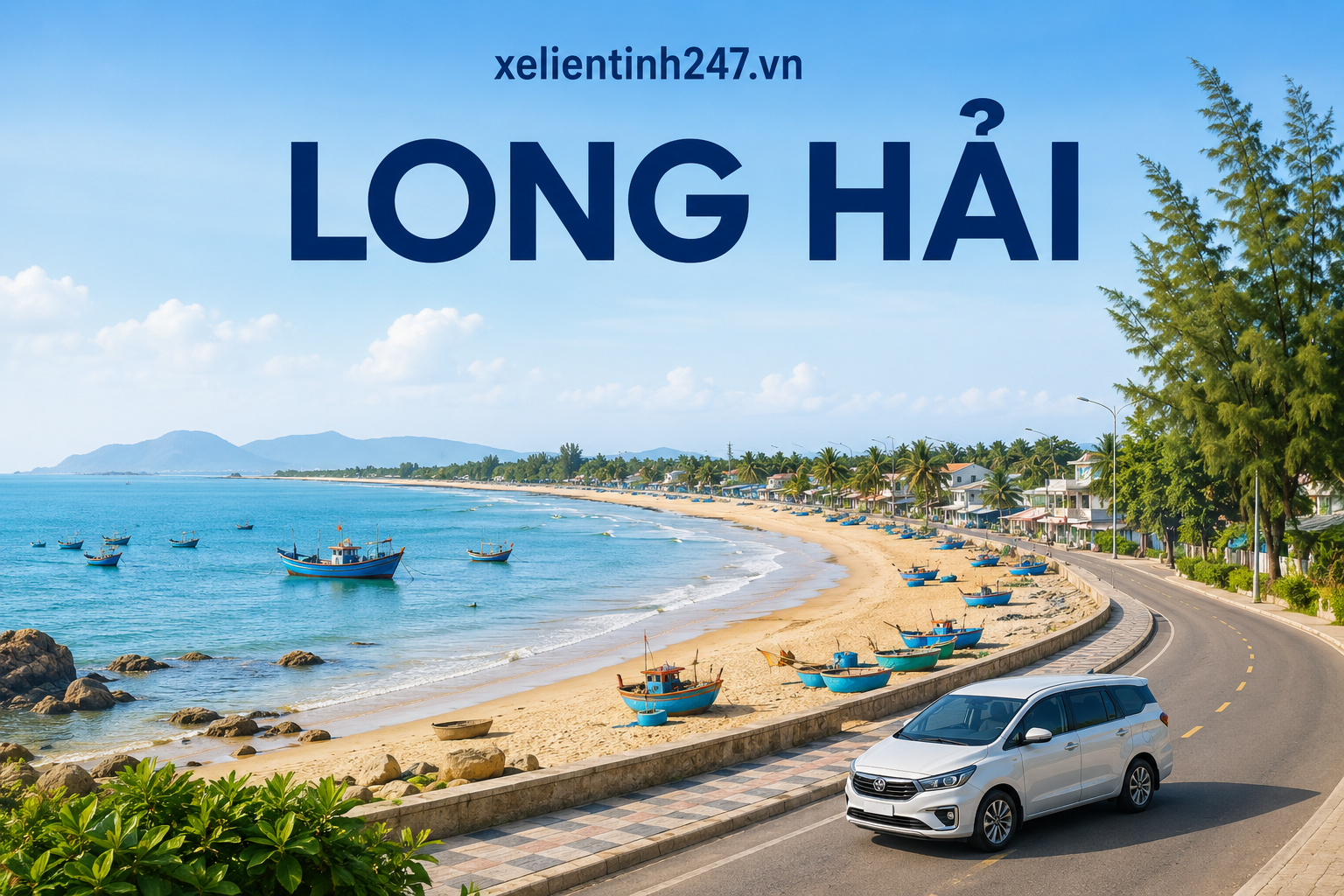 Long Hải phù hợp cho khách muốn kết hợp biển, hải sản và nghỉ dưỡng gần Vũng Tàu.