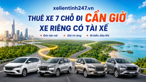 Dịch vụ thuê xe 7 chỗ đi Cần Giờ từ Sài Gòn, xe riêng có tài xế, đón tận nơi.