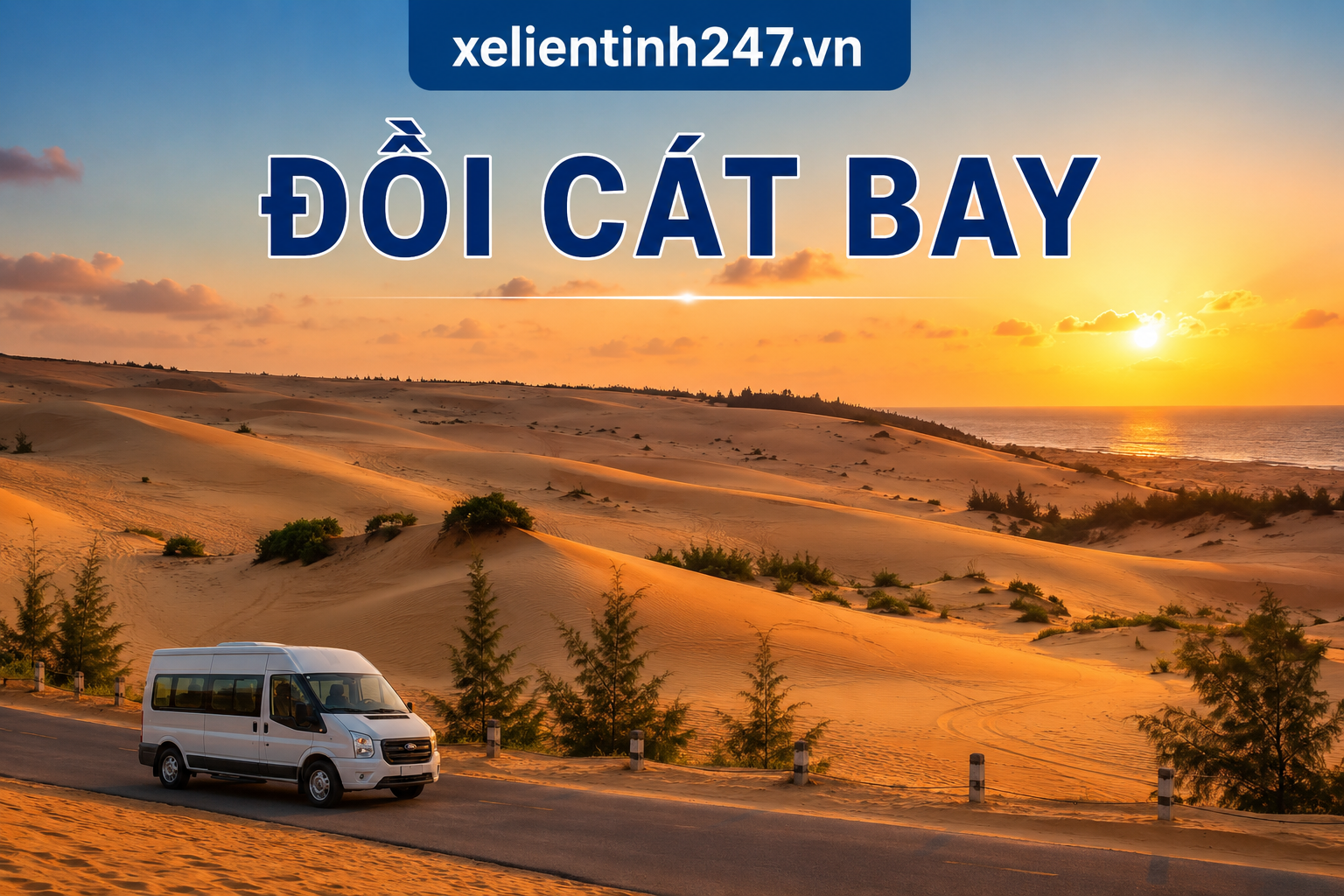 Ảnh minh họa Đồi Cát Bay Mũi Né – điểm check-in nổi tiếng với khung cảnh cát và hoàng hôn.