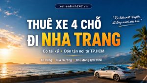 Thuê xe 4 chỗ đi Nha Trang có tài xế đón tận nơi từ TP.HCM_seo